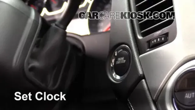 2015 GMC Yukon XL SLT 5.3L V8 FlexFuel Horloge Régler l'horloge